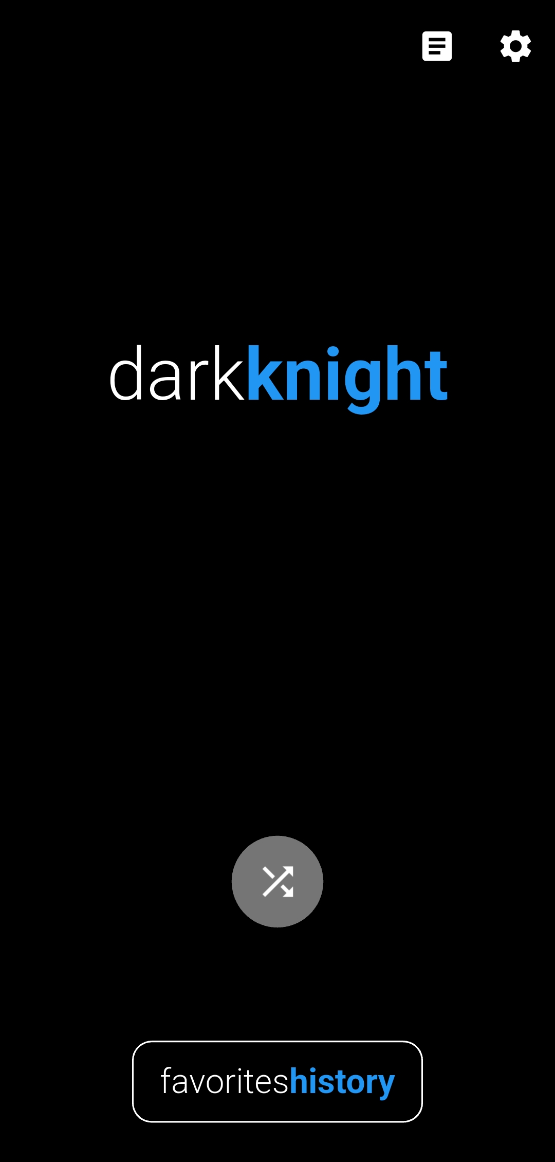 Duos Name Generator Screenshot 1